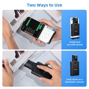 QR Code <strong>Scanner</strong> Bluetooth Android <strong>Barcode</strong> <strong>Scanner</strong>, Portable Back Clip Wireless 1D 2D <strong>UPC</strong> ISBN Inventory <strong>Barcode</strong> Reader - Product Image 4