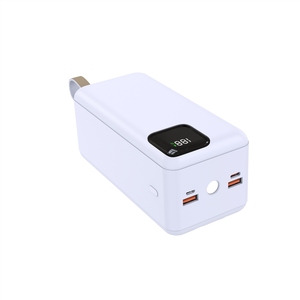 50000mah Large Capacity <strong>Power</strong> <strong>Bank</strong> Digital Display <strong>QC3.0</strong> 22.5w PD20W USB-C <strong>Output</strong> Powerbank Fast Charging With Handle Flashlight - Product Image 2
