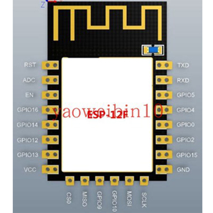 <strong>ESP8266</strong> <strong>ESP</strong>-12F <strong>Serial</strong> <strong>WIFI</strong> Model <strong>ESP</strong>-12E Upgrade Remote Wireless <strong>Module</strong> ESP12F ESP12 Authenticity Guaranteed 4M Flash IOT