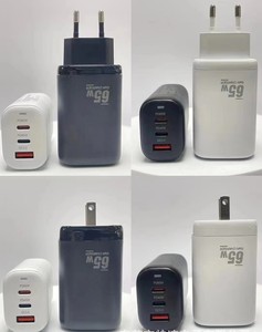 65W Gan Charger 2C+A PD Fast <strong>Charging</strong> Power Adapter USB C Phone Charger with LED Display <strong>Lamp</strong> - Product Image 6