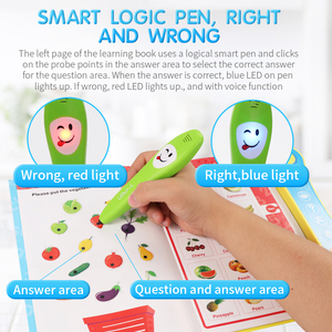 Early Education Talking Toy English Logic Judgment Sound <strong>Reading</strong> Children Smart Digital Talking Pen Learning Machine for Kids - Product Image 4