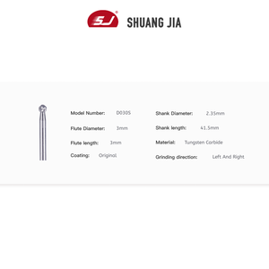 SHUANG JIA <span class=keywords><strong>Mini</strong></span> 3/32 \ "Wolfram karbid Stahl Maniküre Bohrer Elektrische Nägel Politur Pediküre Zubehör Werkzeug Drehgrat - Product Image 5