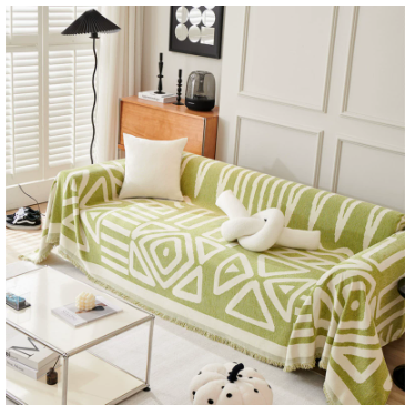 Sofá Bohemian Throw-Verde