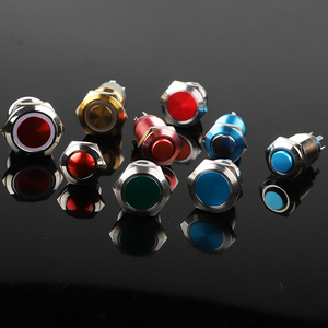 16mm 19mm 22mm Flat With Color Head Metal <strong>Push</strong> <strong>Button</strong> <strong>Switch</strong> on OFF 1NO1NC <strong>Spdt</strong> <strong>Latching</strong> Momentary <strong>Switch</strong> Dpdt