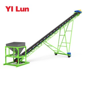 中国制造倾斜输送机固定带式输送机，输送能力大，用于工厂生产线耐磨 - Product Image 1