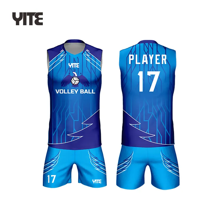 YITE-uniforme de voleibol con logotipo personalizado, precio al por mayor, barato