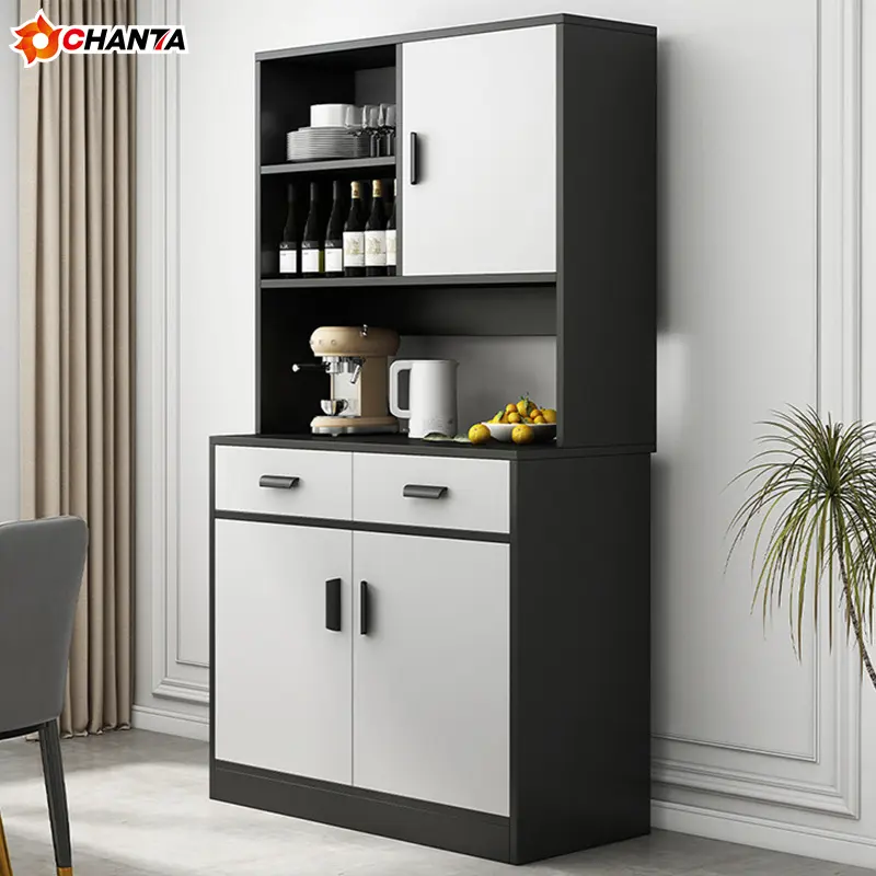 Venta caliente Fabricante gabinetes de cocina listos para montar gabinete de cocina modelo personalizado