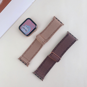Oito em forma de fivela <span class=keywords><strong>Lace</strong></span> Edge <span class=keywords><strong>Elastic</strong></span> Nylon Watch Strap para Apple Watch Series 3 4 5 6 7 8 SE para Apple Smart Watch 38 40 41 49