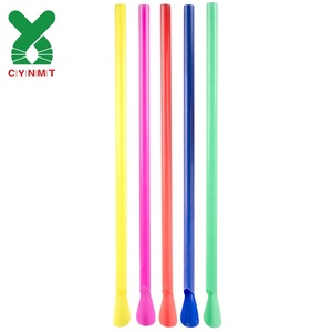勺子秸秆可生物降解吸管环保100% 可堆肥pa勺子秸秆 - Product Image 2