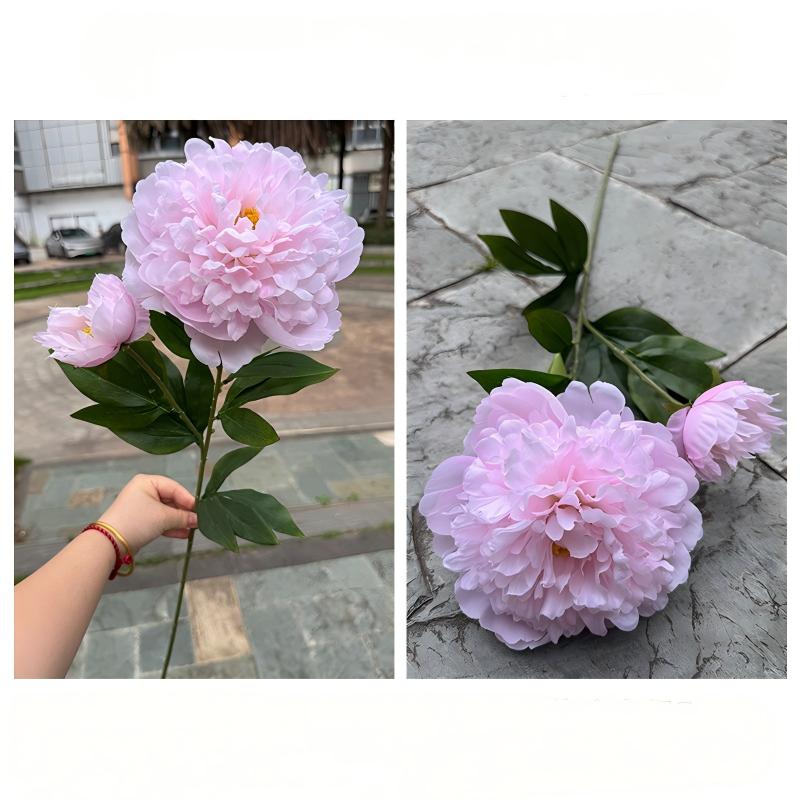 Pink 2-Head Peony-3