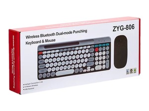 Juego de teclado y ratón BT inalámbricos de modo dual OEM Juego de miniteclado y ratón recargable de alta calidad - Product Image 3