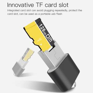适用于微型sd卡读卡器，带tf卡插槽的USB 2.0闪存驱动器，适用于与USB1.1 USB3.0兼容的电脑汽车USB适配器 - Product Image 2