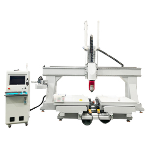 Holz bearbeitung Automatisches Schneiden von Versch achtel ungs maschinen CNC-Fräser 1325 Holz fräsmaschine für Massivholz - Product Image 3