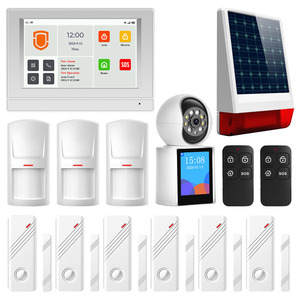 Teléfono móvil Smart Life APP control hogar 4G GSM WIFI intruso sistema de alarma de seguridad con sensores Pir de movimiento - Product Image 6