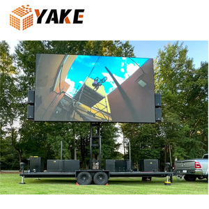 Kunden spezifische LED-Bildschirm anzeige für LKW-Anhänger im Freien, P4, P5, Bildschirm für mobile Anhänger, LED-Schilder, Option für Solar batterien - Product Image 3