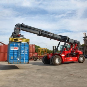 Carretilla elevadora apiladora de alcance de 45 toneladas ZPMC Container Crane Heavy Duty Mobile Container Loading Equipment