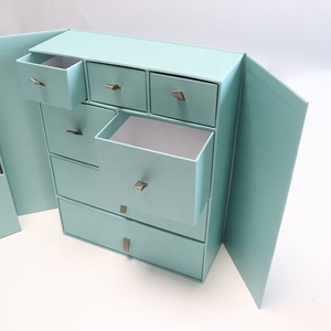 ギフトとフォトフレーム用の4Cプリントマットと光沢のあるラミネートを備えたカスタマイズされたサイズの段ボールの赤ちゃん生まれのギフトボックスメモリブック - Product Image 4