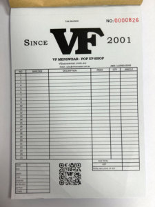 OEM/ODM <strong>Duplicate</strong> Triplicate Quadruplicate NCR/Carbonless A5 Commercial Tax Invoice Book Printing Receipt Book - Product Image 2