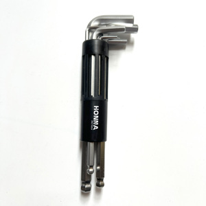 <strong>8pc</strong> T Handle <strong>Hex</strong> <strong>Key</strong> Allen Wrench Set Ball End Torx L-Shaped Metric Steel Hand Tool - Product Image 4