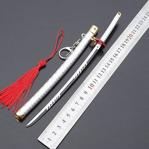 恶魔杀手剑钥匙扣，恶魔杀手锌合金钥匙扣，恶魔杀手钥匙扣，带弹出按钮的恶魔杀手钥匙扣 - Product Image 4