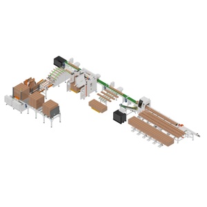 Saifan SF6060S + macchina automatica per tagliare blocchi di legno con sistema di impilamento - Product Image 1