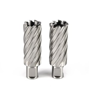 HSS <strong>Weldon</strong> Shank Annular Cutter 13pcs Magnetic Core Drill Bit Annular Cutter Set for for Metal Steel Cutting - Product Image 2