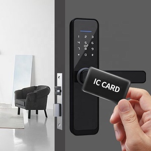 TUYA APP TTLOCK Apartment Rental House Door Wireless Digital NFC Fingerprint Electronic <strong>Blue</strong> Tooth Smart <strong>Key</strong> <strong>Lock</strong> - Product Image 5