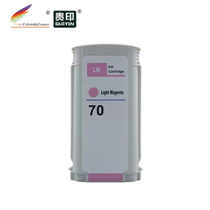 CHR70 HP70 C9448A C9449A C9452A C9453A C9454 DesignJet Z3100 Z3200 için uyumlu yazıcı mürekkep püskürtmeli 70 mürekkep kartuşu - Product Image 6