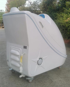 ZS SPA Ozone Steam Sauna Capsule Herbal Sweating Fumigation Sitting Sauna Capsule <strong>Infrared</strong> Sauna Room for Weight Loss and Detox - Product Image 4