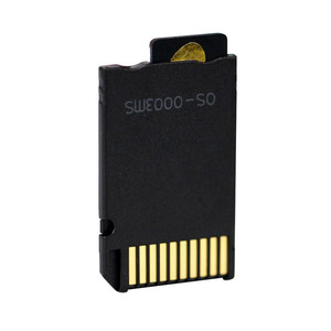 用于PSP2000 PSP3000存储卡转换器的<span class=keywords><strong>PSP</strong></span> 1000记忆棒专业双卡读卡器的微型<span class=keywords><strong>SD</strong></span> TF至微软卡适配器 - Product Image 6