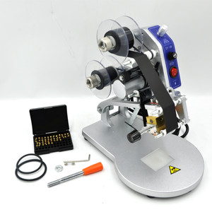 Manual Hot Foil Stamping Machine DY-8 Manual <strong>Coding</strong> Machine Ribbon Printer Manual Dating Machine - Product Image 5