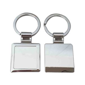 Business Gift Manufacture Kein <span class=keywords><strong>Minimum</strong></span> Benutzer definiertes Doppel logo Gravierter Schlüssel ring Sublimation Metall Blank Schlüssel bund Schlüssel anhänger