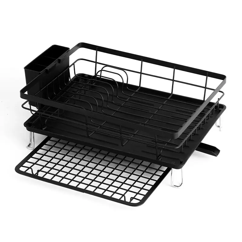 Cxt663 prateleira para cozinha, tigela de armazenamento para coletar, rack de drenagem, rede multifuncional