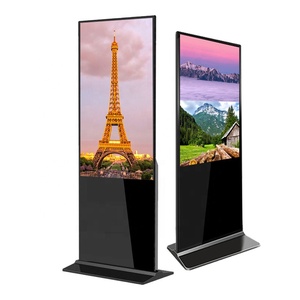 49 50 55 65 дюймов HD LCD Цифровая вывеска рекламный сенсорный экран Управление рыночным воротом Android медиаплеер - Product Image 1
