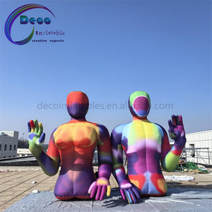 <span class=keywords><strong>Inflatable</strong></span> người bóng bơm hơi khổng lồ mô hình trang phục cho các bên sự kiện chương trình khuyến mãi - Product Image 6