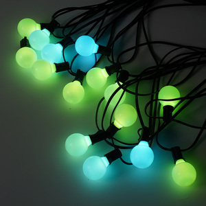 低電圧RGBリモコン付きFestoonライトLedガーデンボールライトAPPコントロールLedストリングライト - Product Image 4
