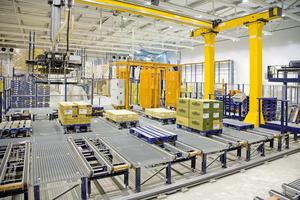Sistema de bandeja de recuperación automática de almacenamiento, almacén automatizado de comercio electrónico, tecnología inteligente