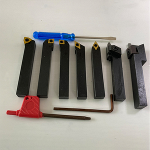 8x 8mm 7pcs套装金属车床刀具套装，带钛涂层尖端，用于数控车床硬质合金车刀 - Product Image 5