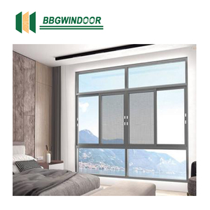 Lukliving kasırga darbe tasarımı sürgülü pencereler büyük görünüm cam sürgülü pencereler sürgülü pencereler sürgülü pencereler - Product Image 1