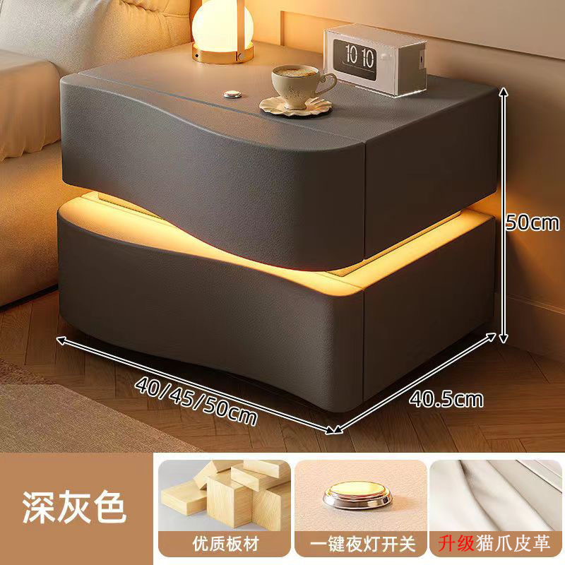 Dark gray touch light