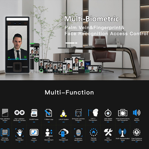 Hot Sales 5,5 Zoll Multi Biometric Palm Fingerprint Gesichts erkennungs gerät Zeiter fassung Zugangs kontroll terminal mit SDK - Product Image 6
