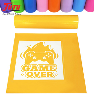 ไวนิลตัดสีไวนิลม้วนกาวไวนิลลอกออกได้สำหรับพล็อตเตอร์