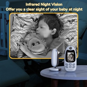 Top Wireless Baby Temperature Monitor Camera LCD with Night Vision Easy to <strong>Use</strong> Babyphone for Babi Video Monitoring in Bulk Price - Product Image 6