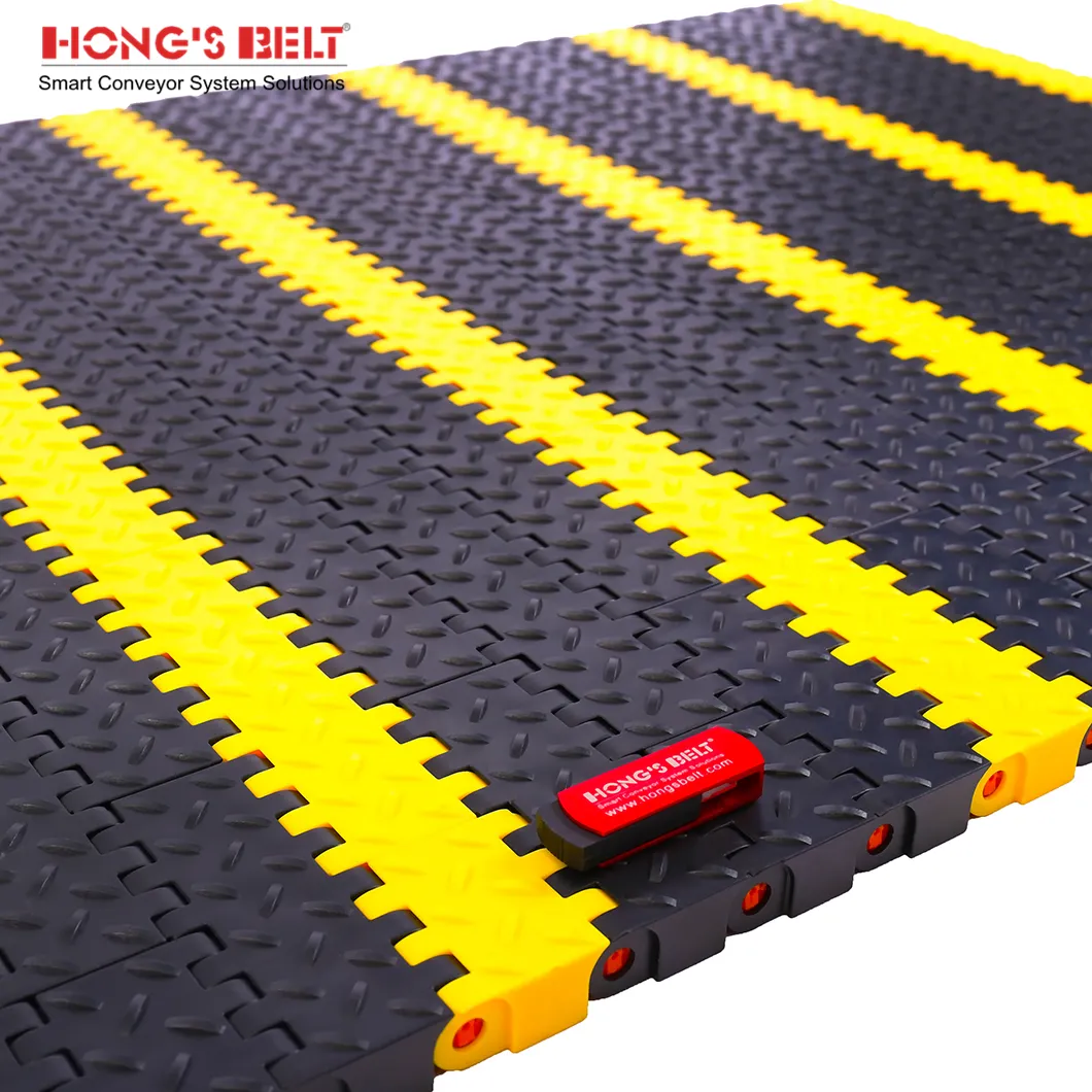 Hongsbelt-cinturón Modular de línea de montaje automático de coche, para industria automotriz de alta resistencia