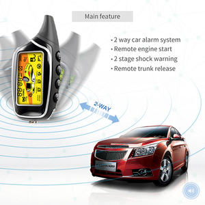 Sistema di allarme per auto a tenone bidirezionale programmabile dall'utente sicurezza a distanza ultra lunga con alarma para carro lcd - Product Image 3