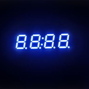 Синий цвет 0,39 дюймов 4-значные 7-сегментные часы светодиодный дисплей Houkem-3941-A/BB 14-контактный дисплей времени светодиодный модуль - Product Image 4