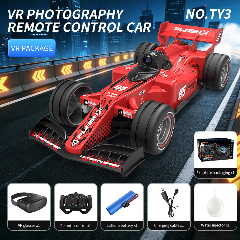 with VR glass