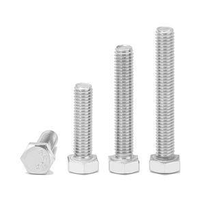 M3 M4 M5 M6 M7 M8 M10 M12 M14 M16 Stainless Steel Carbon Grade 8.8 10.9 Hex Agonal Head <strong>Screw</strong> Bolts and Nuts - Product Image 4