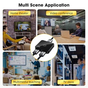 Conmutador HDMI bidireccional de 2 puertos 8K Transmisión bidireccional HDMI 2,1 Divisor de interruptor bidireccional 2x1 1x2