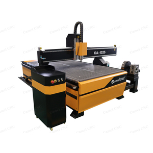 Jinan Camel Cnc Machine 1325 Enrutador de carpintería personalizado 4 ejes con eje giratorio para alta precisión - Product Image 4